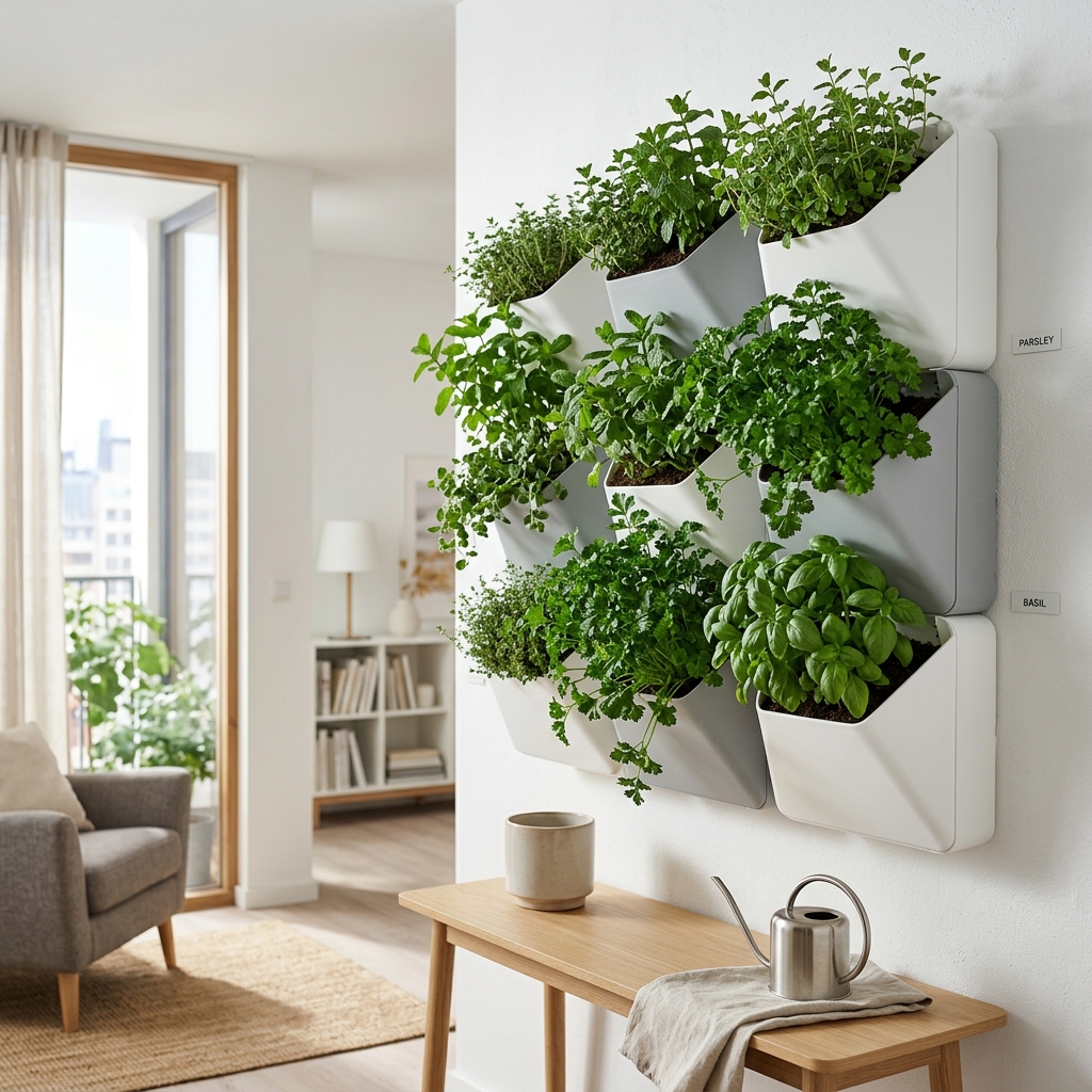 Huertas Verticales Caseras de Pared