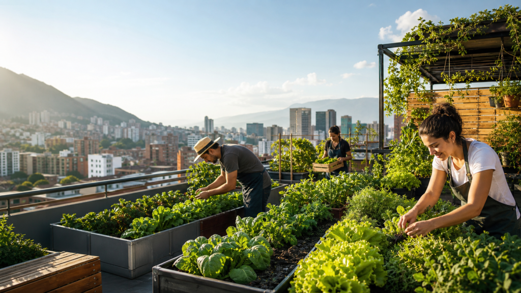 Cultivo urbano en ciudades: que sembrar en balcones, patios y azoteas